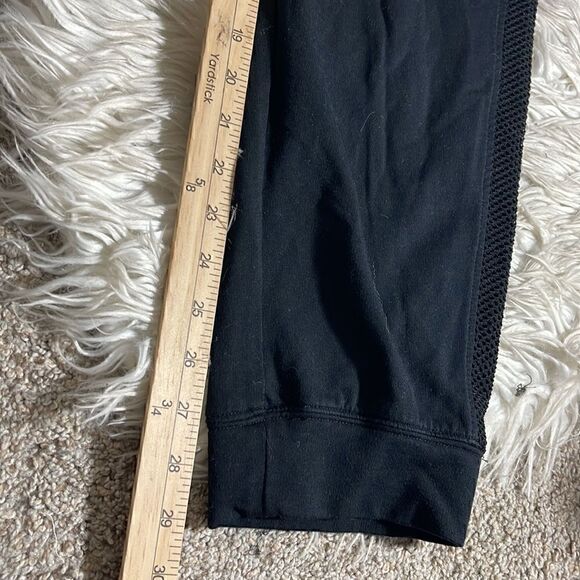 Karl Lagerfeld sweatpants Womens Size XL Joggers Black grunge athleisure - Picture 9 of 11